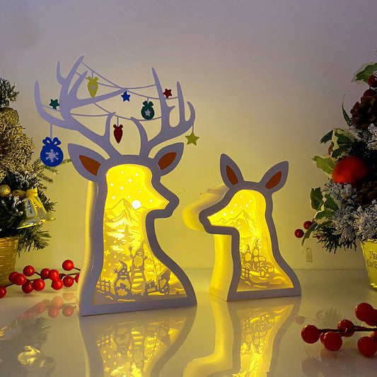 Christmas Gnome – 3D Box SVG File for Cricut & Silhouette
