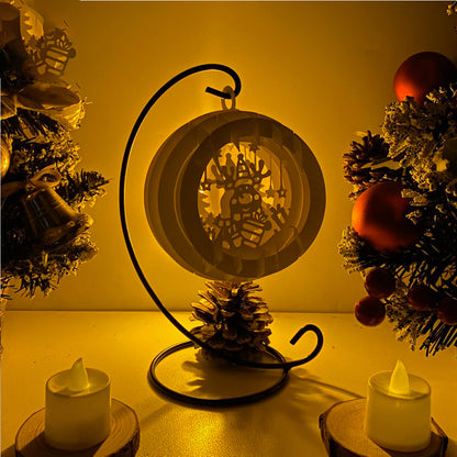 Xmas Reindeer – 3D Pop-Up Card SVG File for Cricut & Silhouette