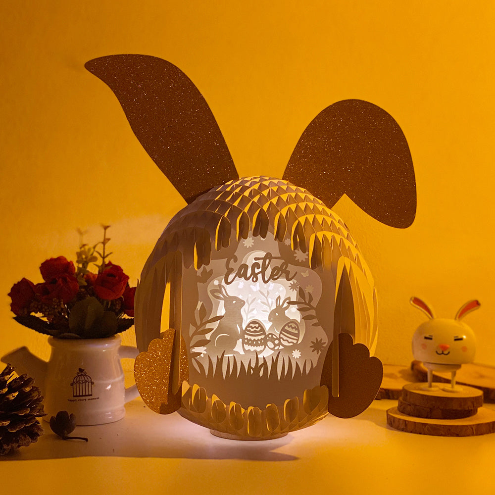 Easter 4 – 3D Pop-Up Card SVG File for Cricut & Silhouette