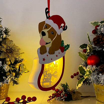 Christmas Reindeer – 3D Box SVG File for Cricut & Silhouette