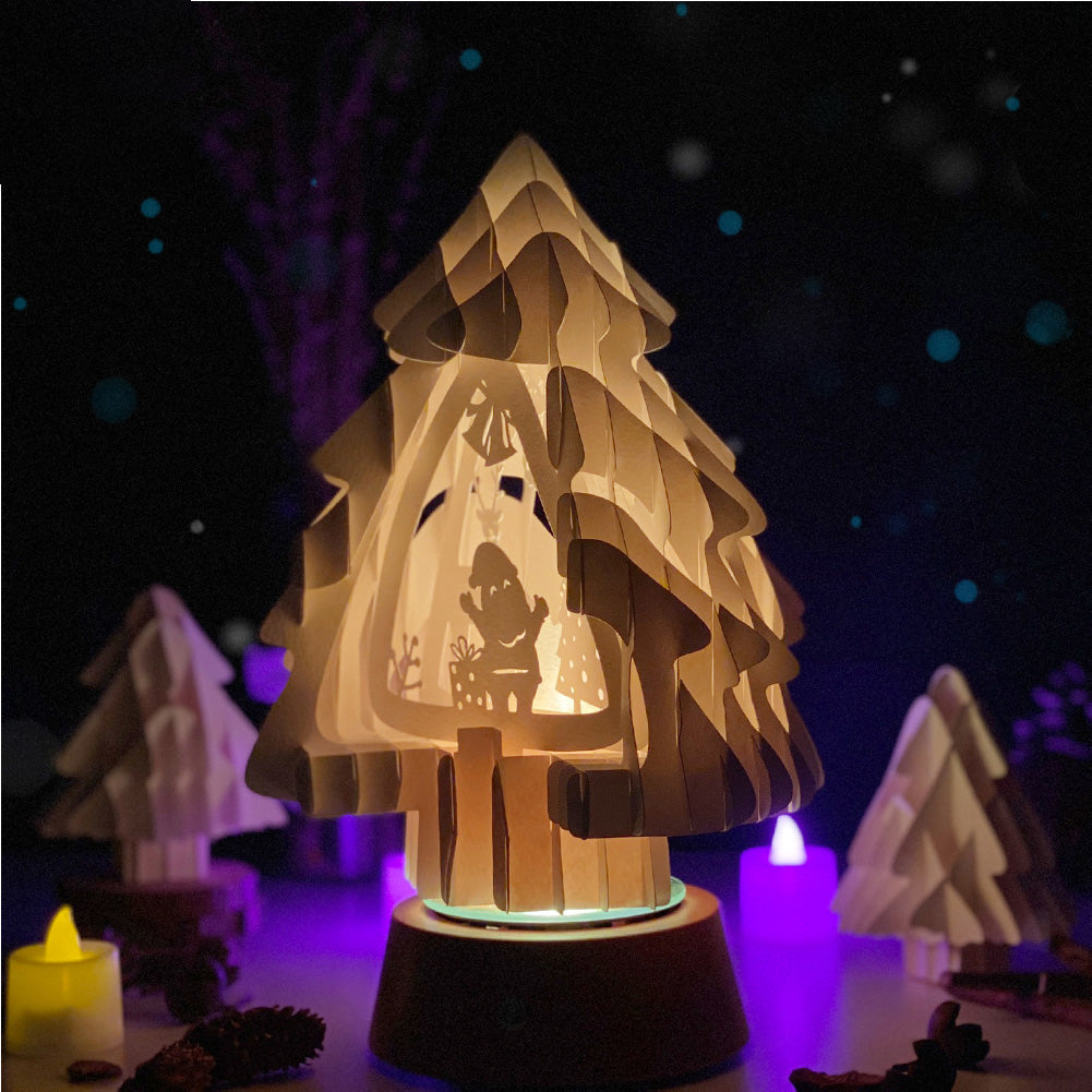 Xmas 1 – 3D Pop-Up Card SVG File for Cricut & Silhouette