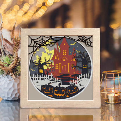Halloween 31 – 3D Shadow Box SVG File for Cricut & Silhouette