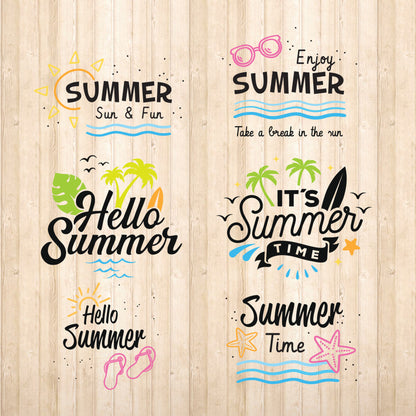Hello Summer - Cricut File - VEKTOR KRAFT