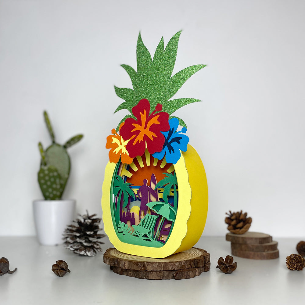 Vacation – 3D Box SVG File for Cricut & Silhouette