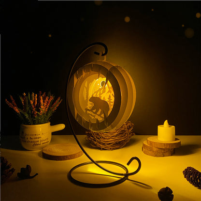 Bear – 3D Pop-Up Card SVG File for Cricut & Silhouette