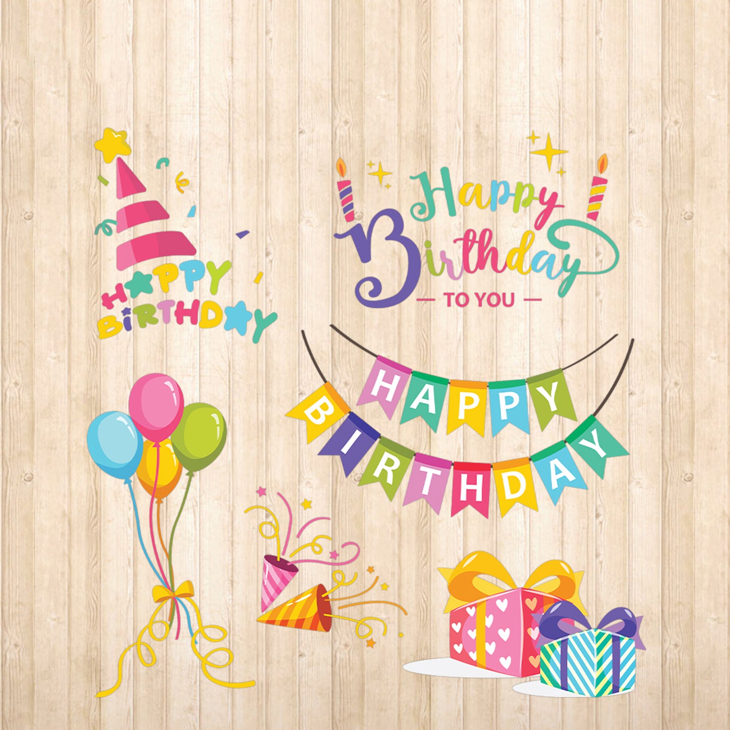Happy Birthday 1 - Cricut File - VEKTOR KRAFT