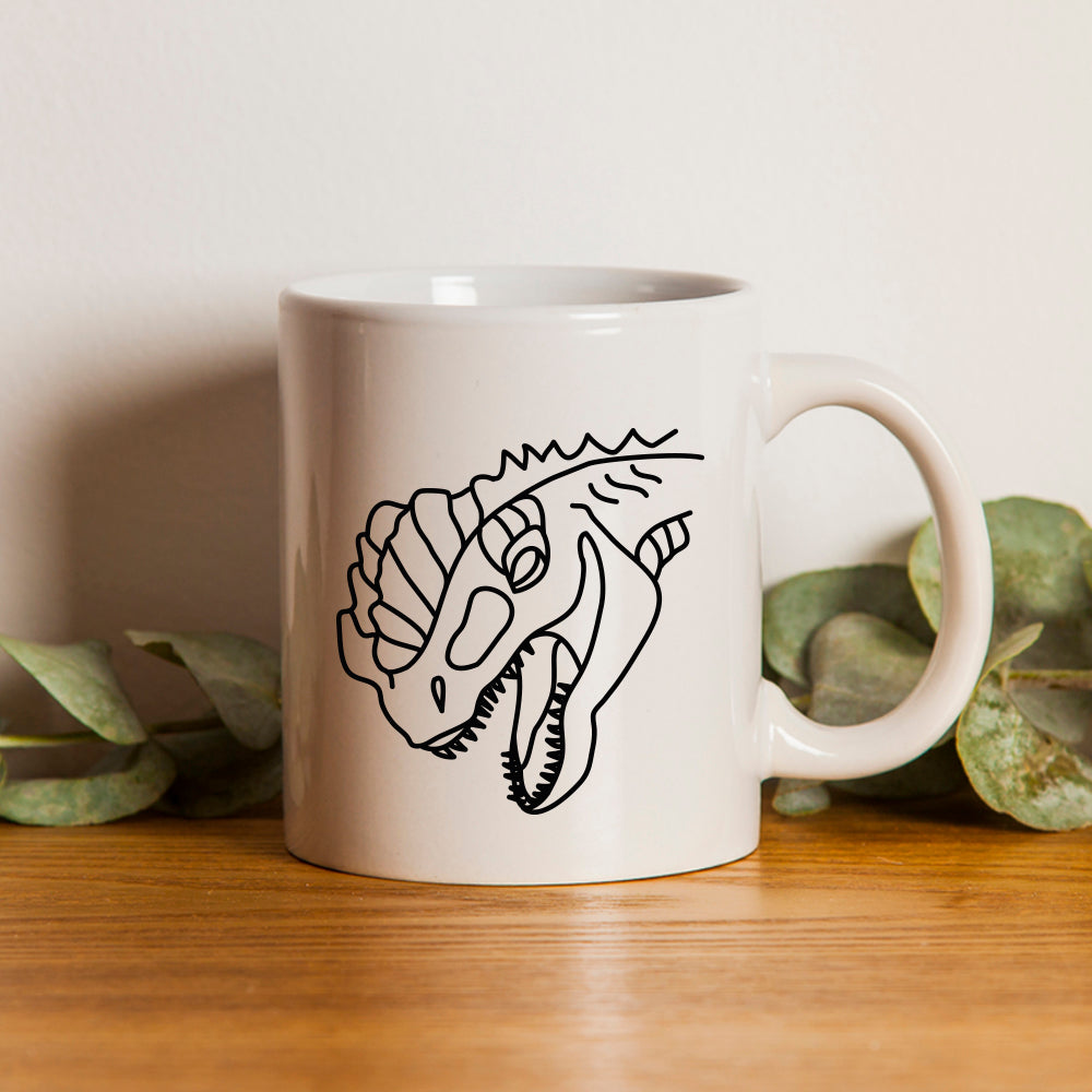 Dinosaur – 3D Lightbox SVG File for Cricut & Silhouette