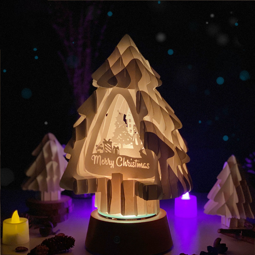 Xmas 2 – 3D Pop-Up Card SVG File for Cricut & Silhouette