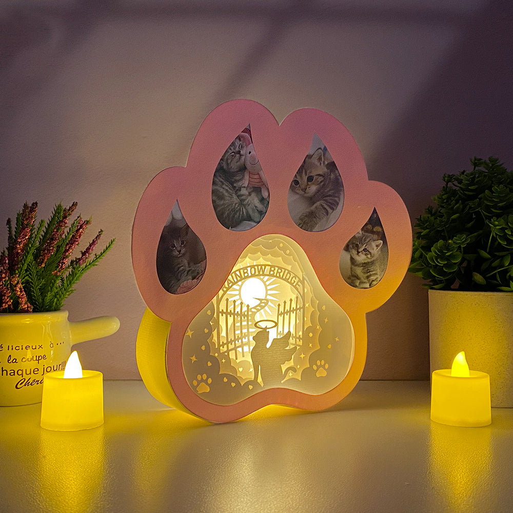 Cat Memorial – 3D Box SVG File for Cricut & Silhouette