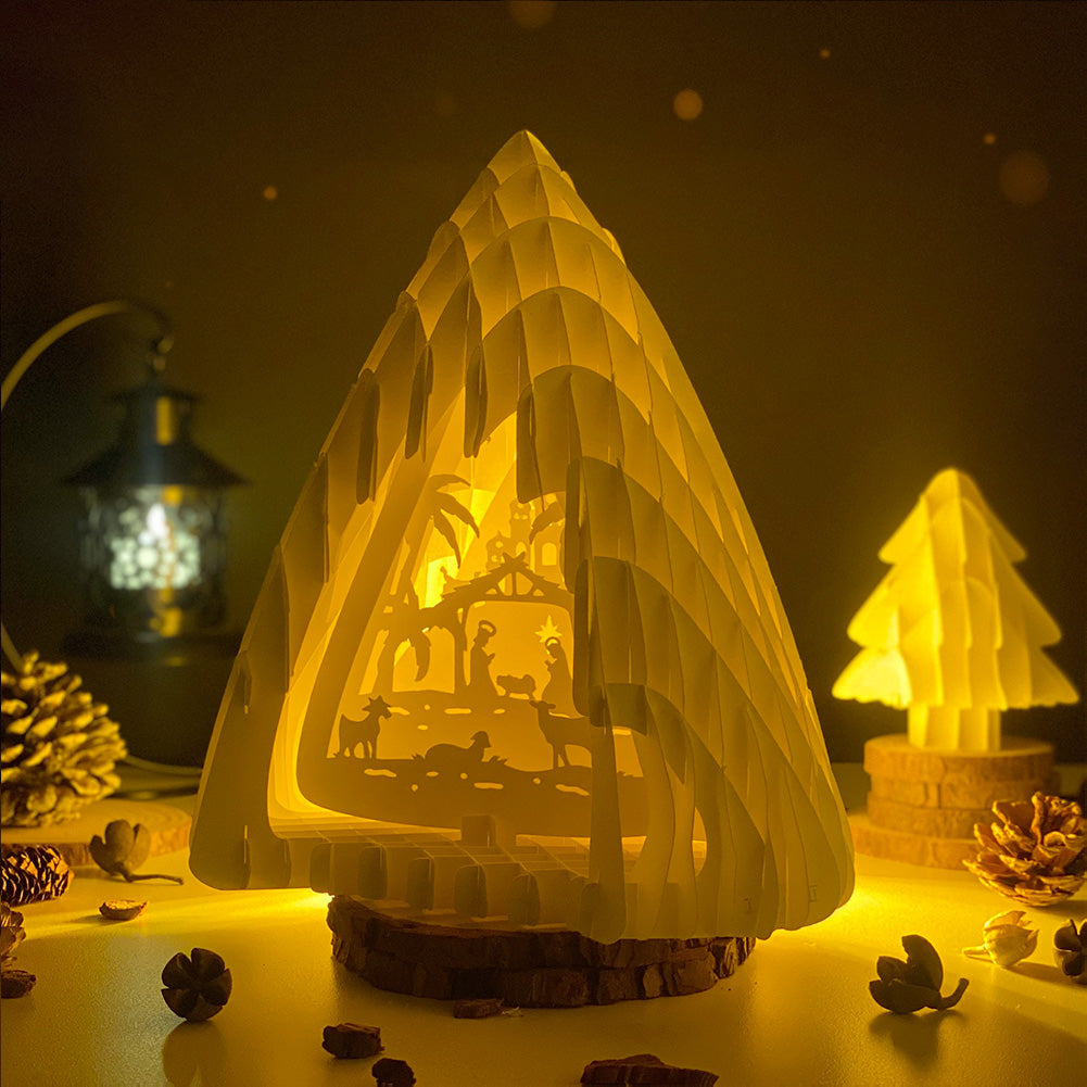 Nativity – 3D Pop-Up Card SVG File for Cricut & Silhouette