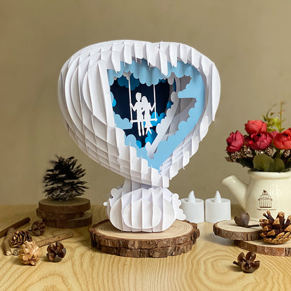 Love 2A – 3D Pop-Up Card SVG File for Cricut & Silhouette