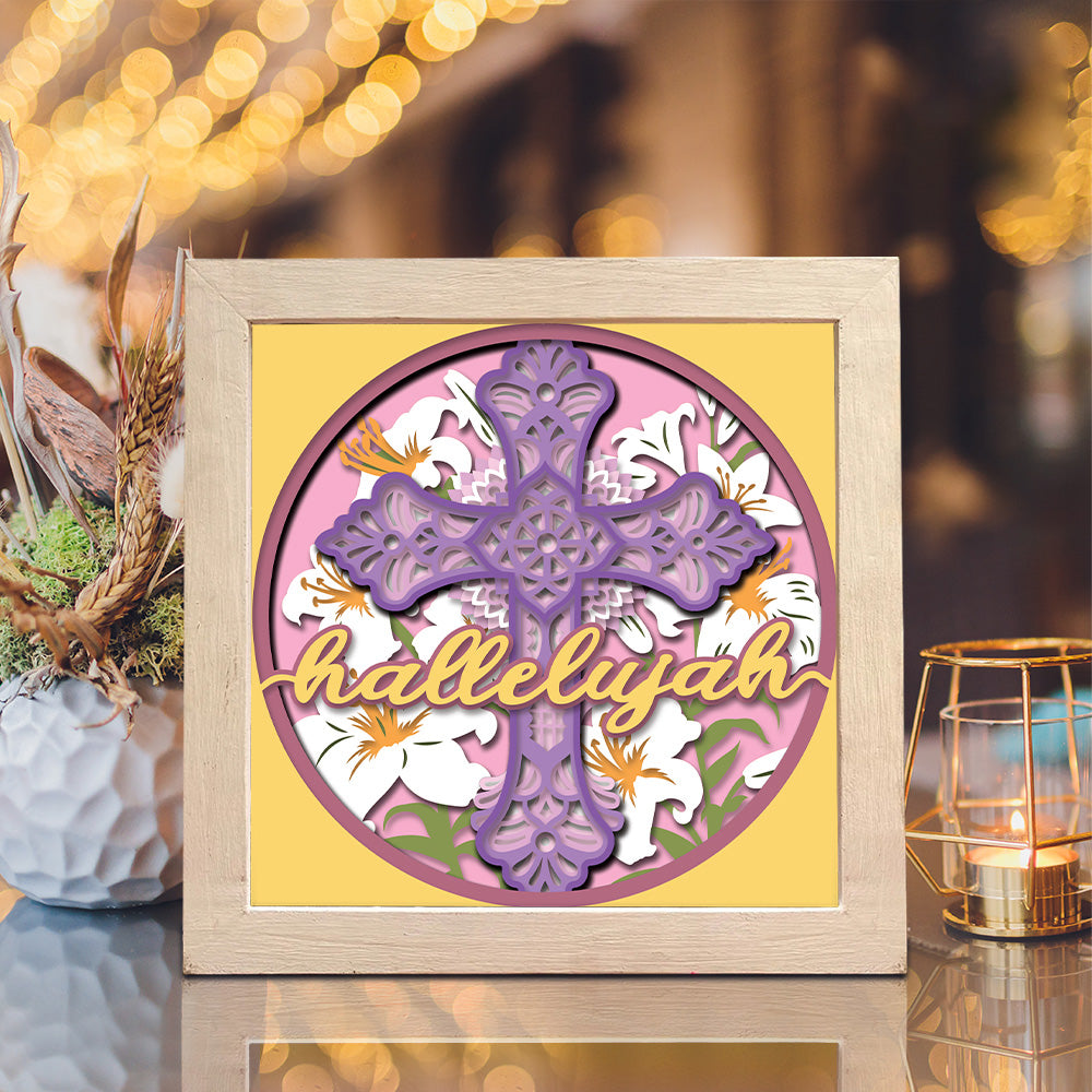 Cross – 3D Shadow Box SVG File for Cricut & Silhouette
