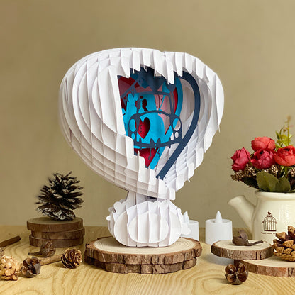 Love 3 – 3D Pop-Up Card SVG File for Cricut & Silhouette