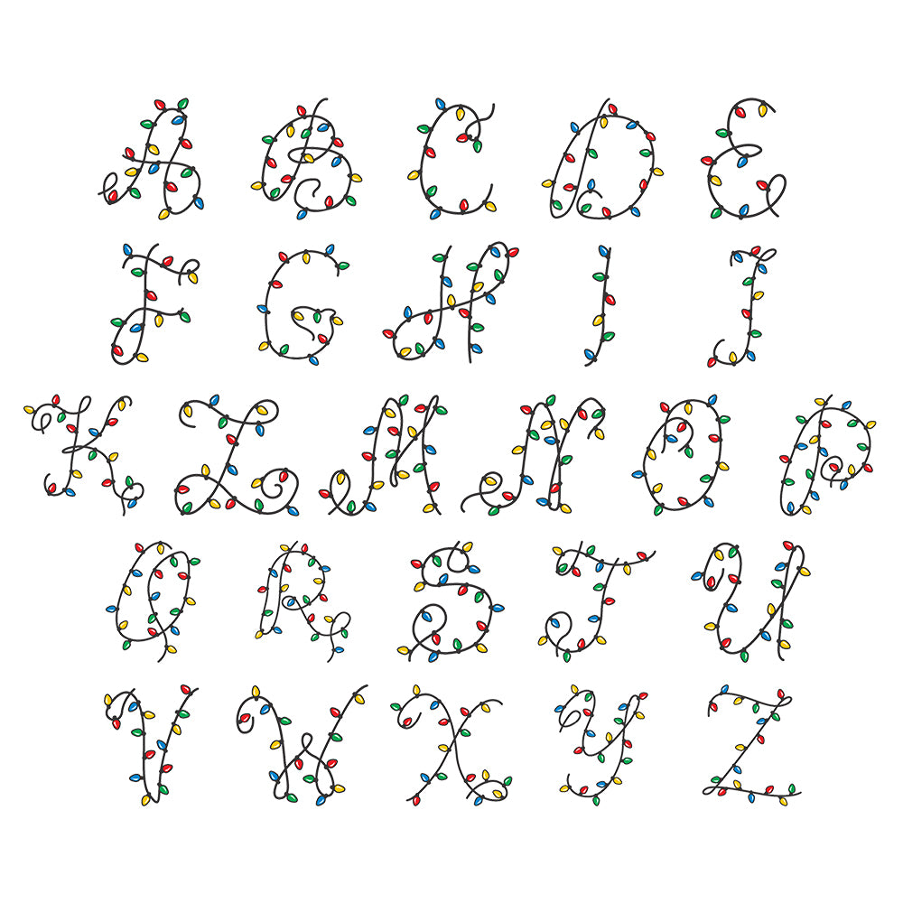 Alphabet - Cricut File - VEKTOR KRAFT