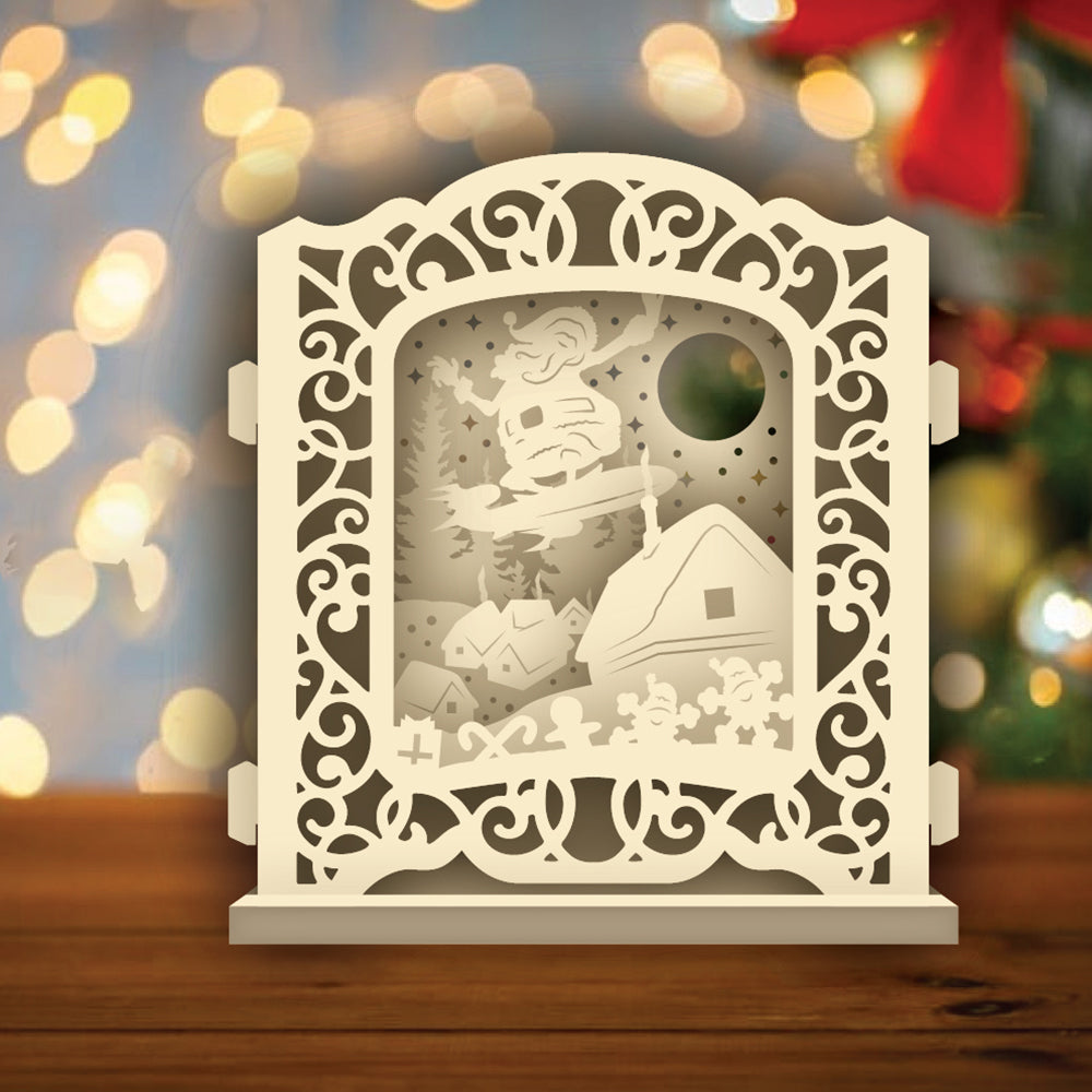 Christmas 7 – 3D Pop-Up Card SVG File for Cricut & Silhouette