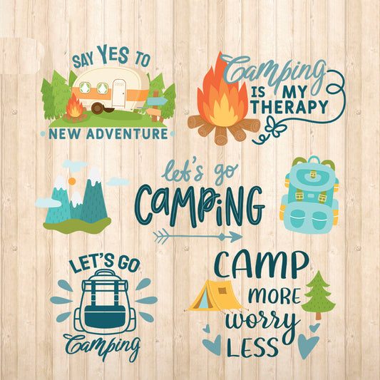 Camping - Cricut File - VEKTOR KRAFT