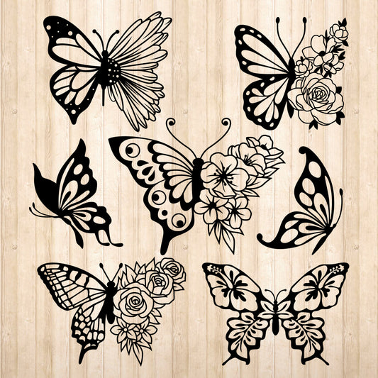 Butterfly 2 - Cricut File - VEKTOR KRAFT