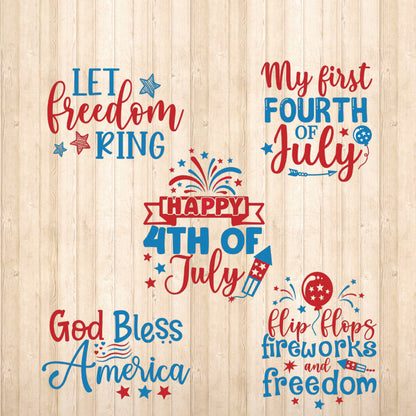 4th Of July 4 – 3D Lantern SVG File for Cricut & Silhouette