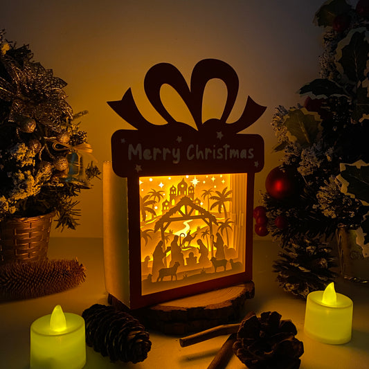 Nativity – 3D Box SVG File for Cricut & Silhouette
