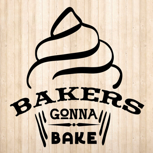 Bakers Gonna-Bake - Cricut File - VEKTOR KRAFT
