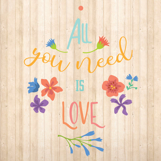All You Need Is Love - Cricut File - VEKTOR KRAFT