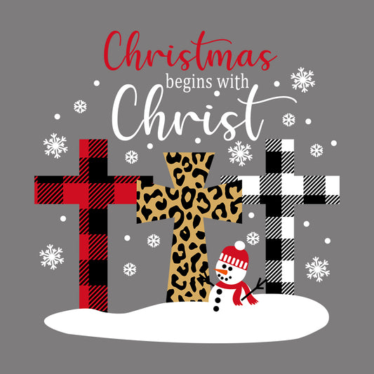 Christmas Begins With Christ - Cricut File - VEKTOR KRAFT