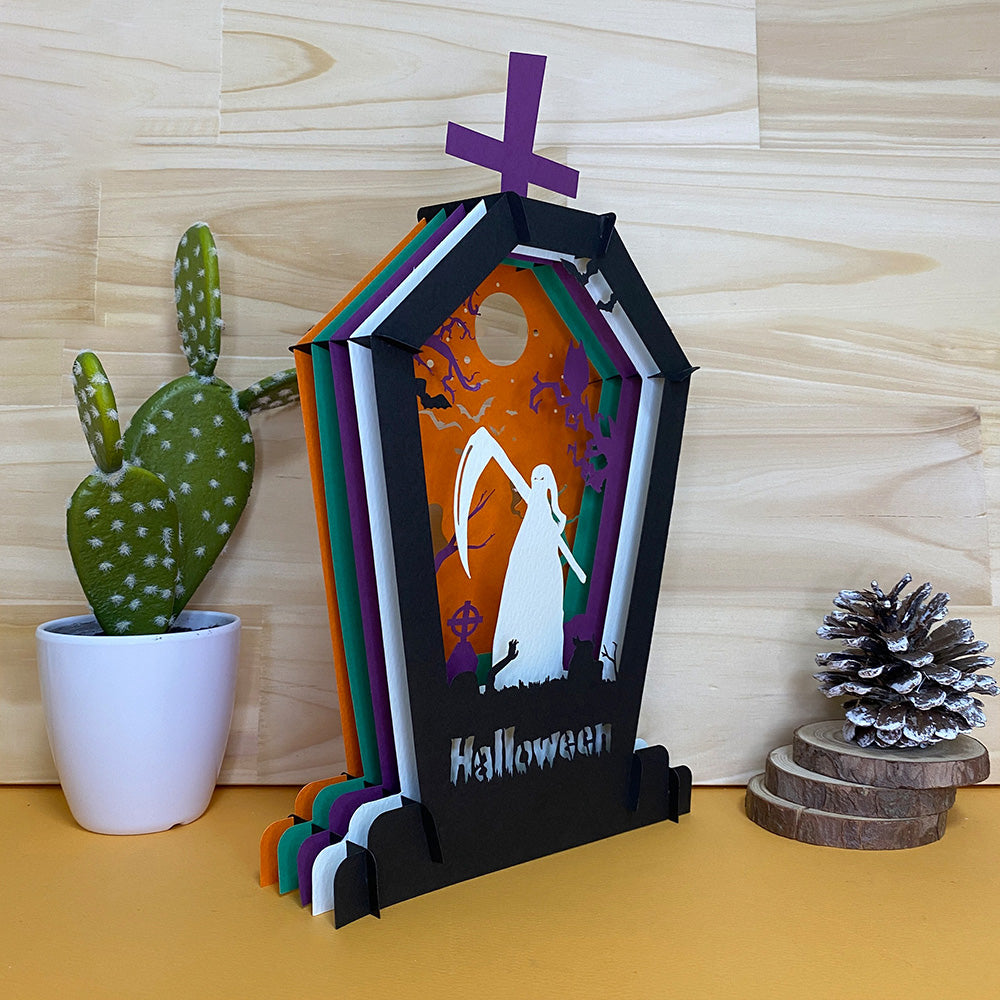 Halloween 1 – 3D Pop-Up Card SVG File for Cricut & Silhouette