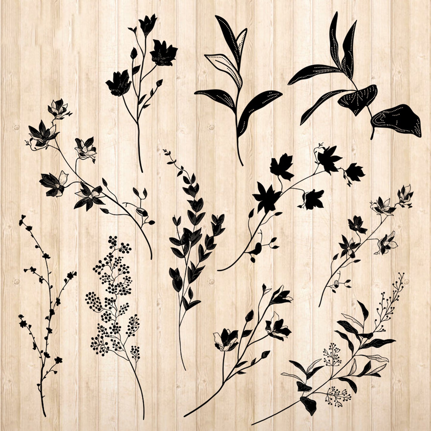 Florals - Cricut File - VEKTOR KRAFT