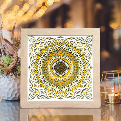 Mandala 6 – 3D Shadow Box SVG File for Cricut & Silhouette