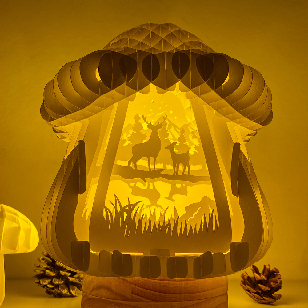 Deer – 3D Pop-Up Card SVG File for Cricut & Silhouette