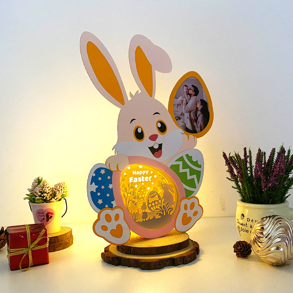 Easter Photo Frame – 3D Box SVG File for Cricut & Silhouette