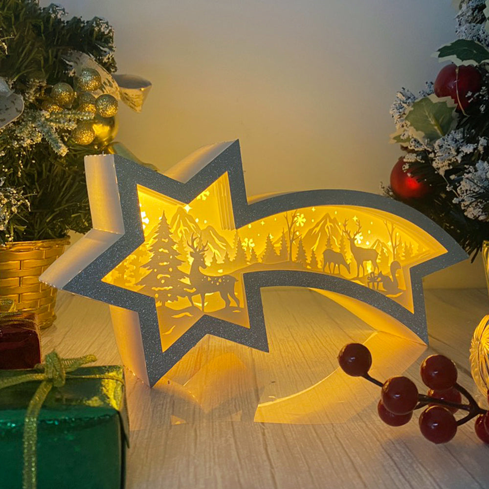 Deer 2 – 3D Box SVG File for Cricut & Silhouette