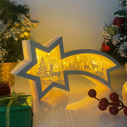 Deer 2 – 3D Box SVG File for Cricut & Silhouette