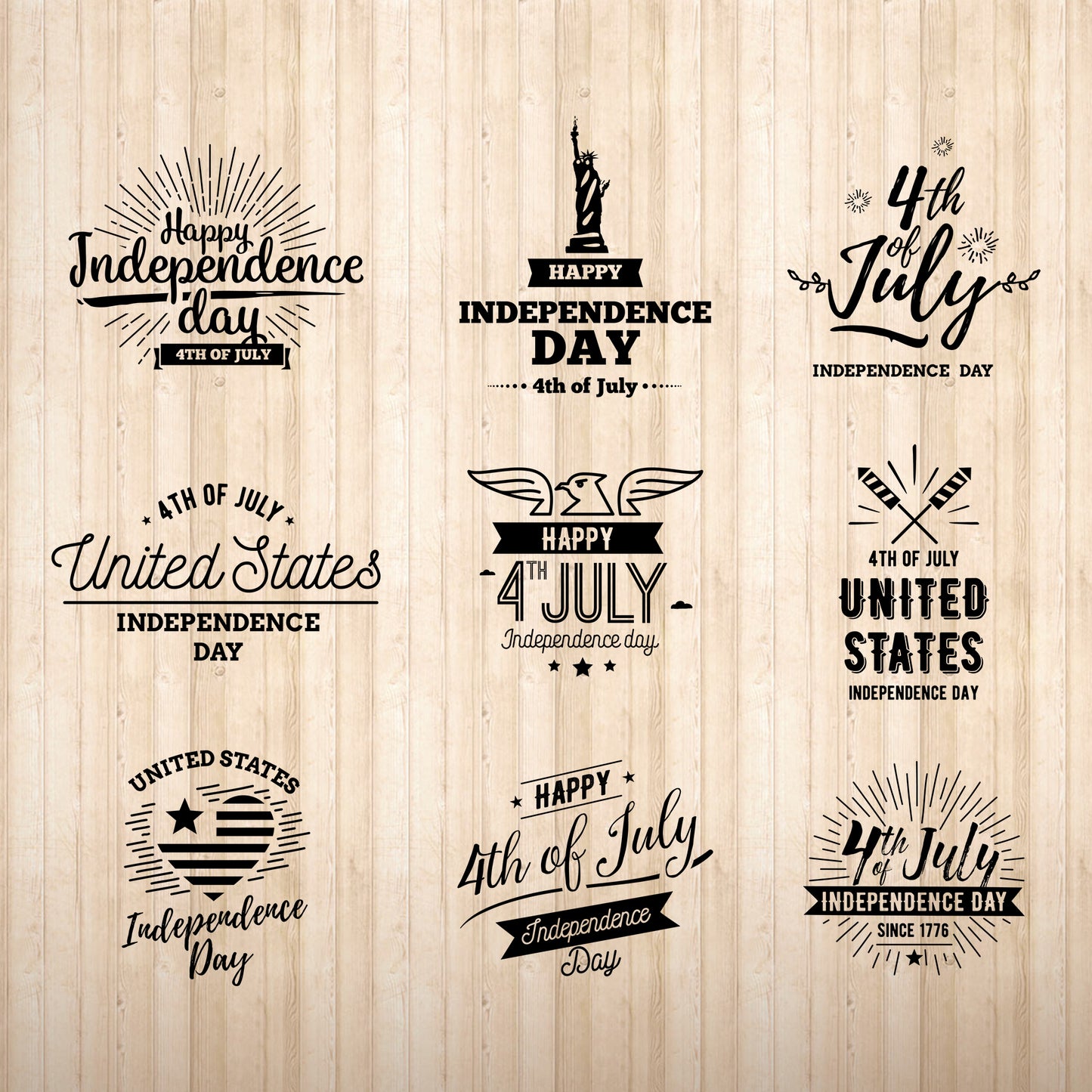 4th Of July - Cricut File - VEKTOR KRAFT