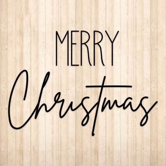 Merry Christmas 2 - Christmas Cricut File - VEKTOR KRAFT