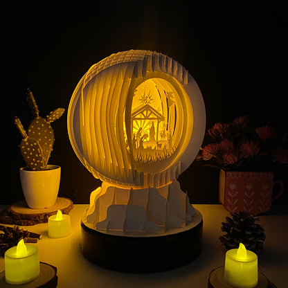 Nativity – 3D Pop-Up Card SVG File for Cricut & Silhouette