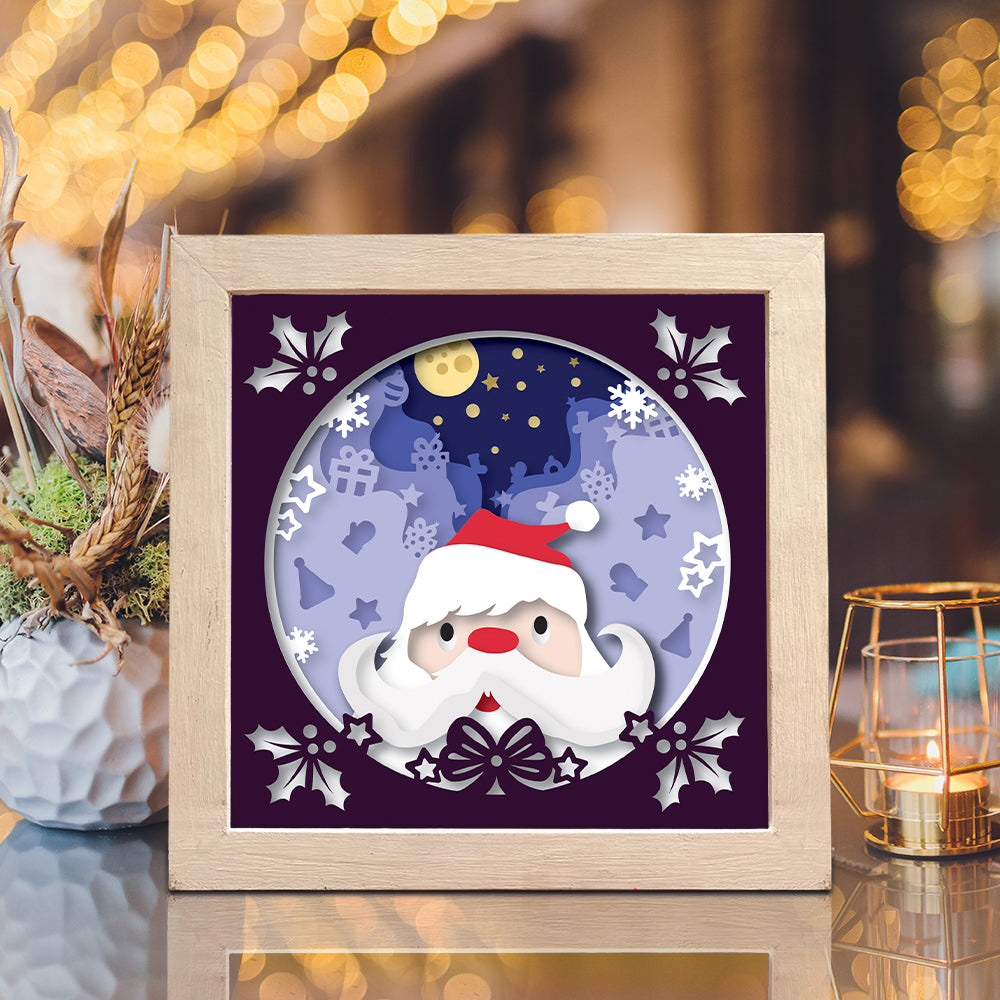 Christmas – 3D Shadow Box SVG File for Cricut & Silhouette