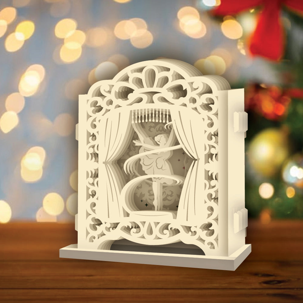 Ballet – 3D Pop-Up Card SVG File for Cricut & Silhouette