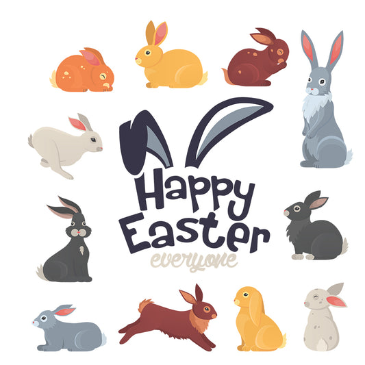 Rabbit Easter 2 - Cricut File - VEKTOR KRAFT