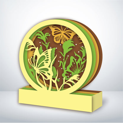 Butterfly – 3D Pop-Up Card SVG File for Cricut & Silhouette