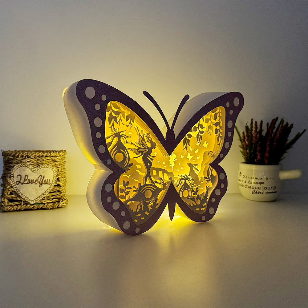 Fairy – 3D Box SVG File for Cricut & Silhouette
