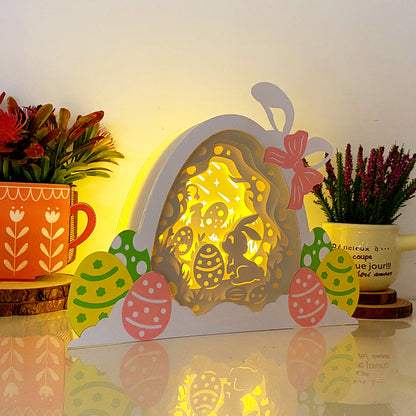 Bunny Easter 2 – 3D Eggs Box File - Cricut File - VEKTOR KRAFT