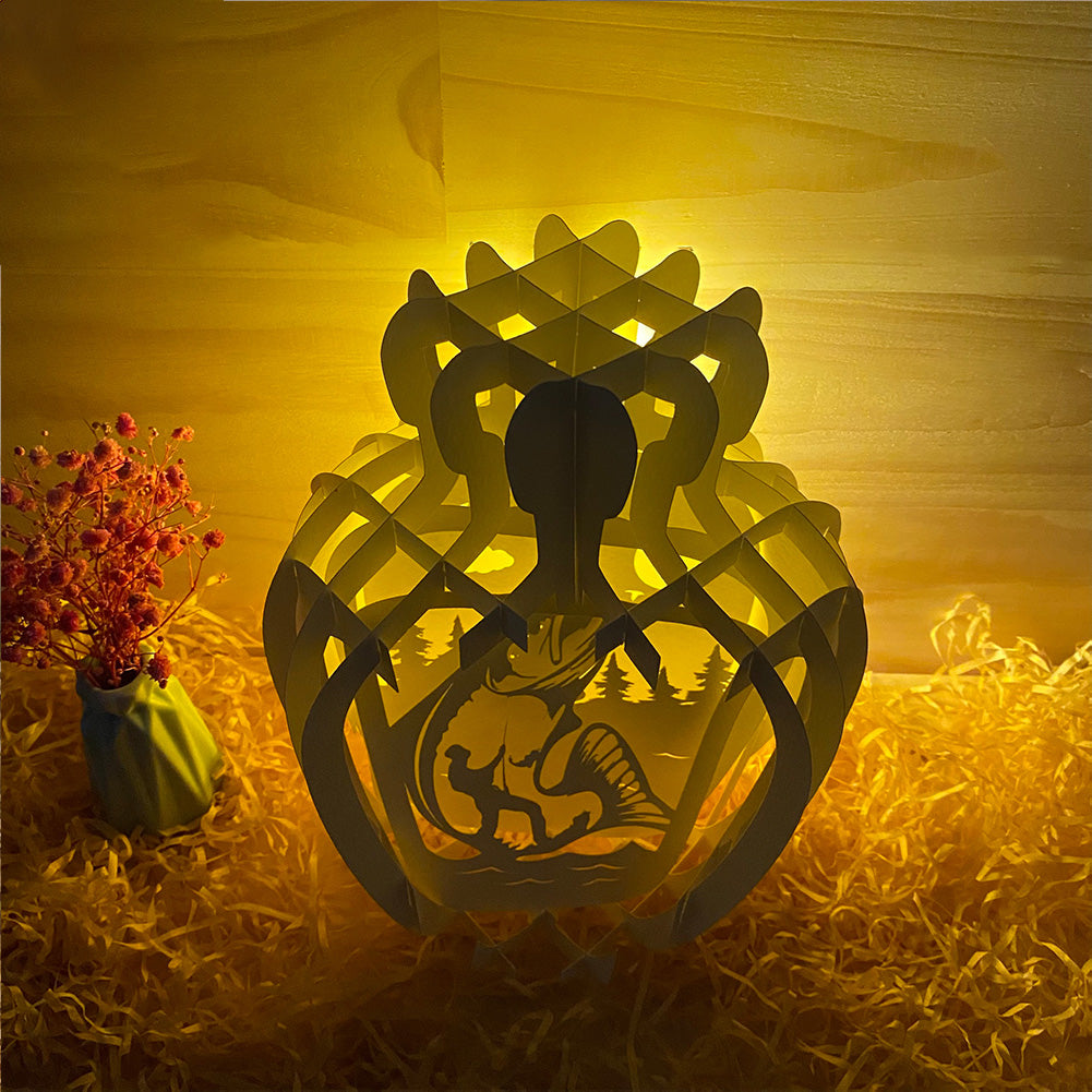 Fishing – 3D Pop-Up Card SVG File for Cricut & Silhouette