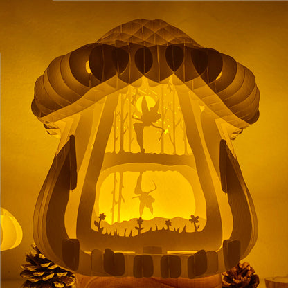 Fairy – 3D Pop-Up Card SVG File for Cricut & Silhouette