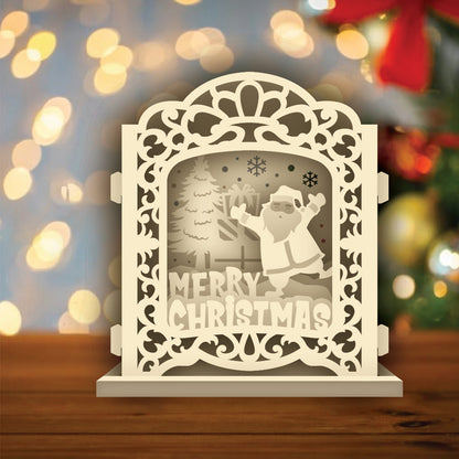 Christmas 8 – 3D Pop-Up Card SVG File for Cricut & Silhouette