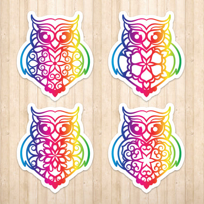 Owl Spectrum - Cricut File - VEKTOR KRAFT