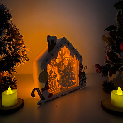 Reindeer – 3D Box SVG File for Cricut & Silhouette