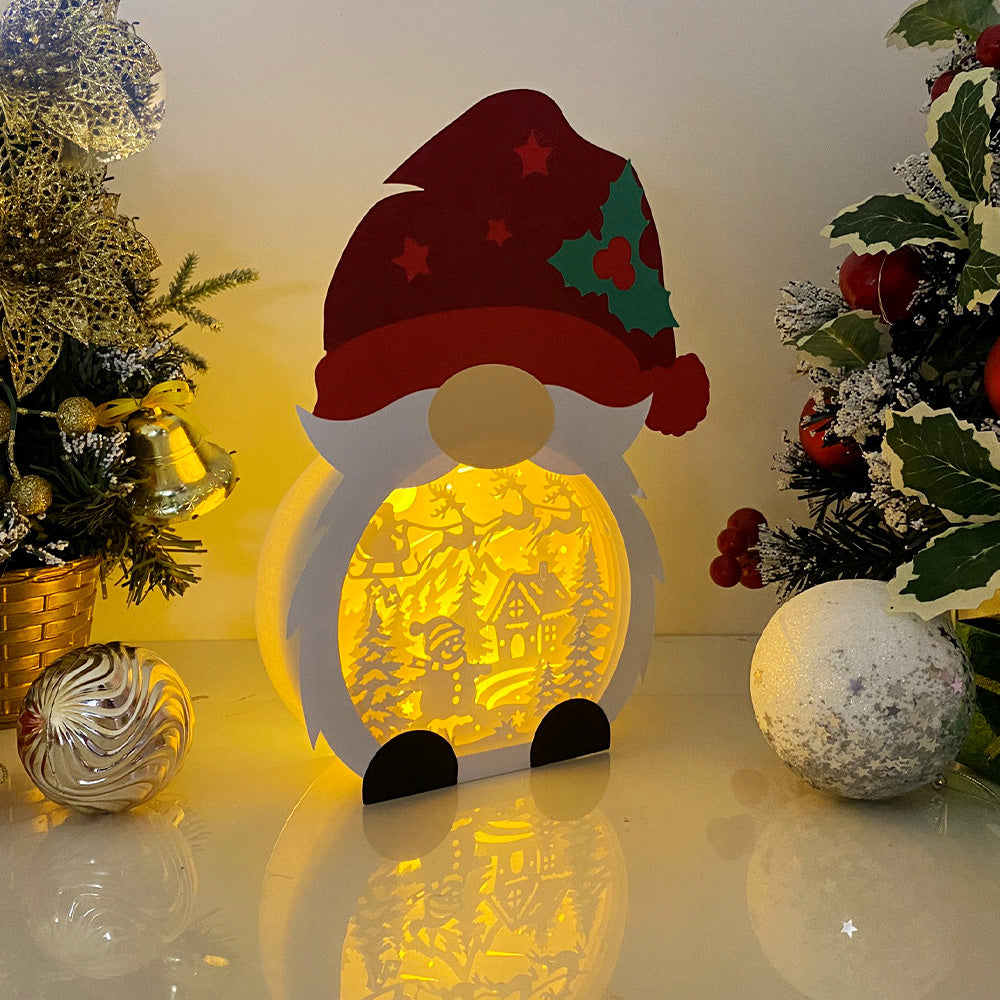 Christmas Snowman 4 – 3D Box SVG File for Cricut & Silhouette