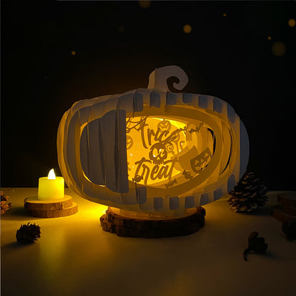 Trick Or Treat – 3D Pop-Up Card SVG File for Cricut & Silhouette