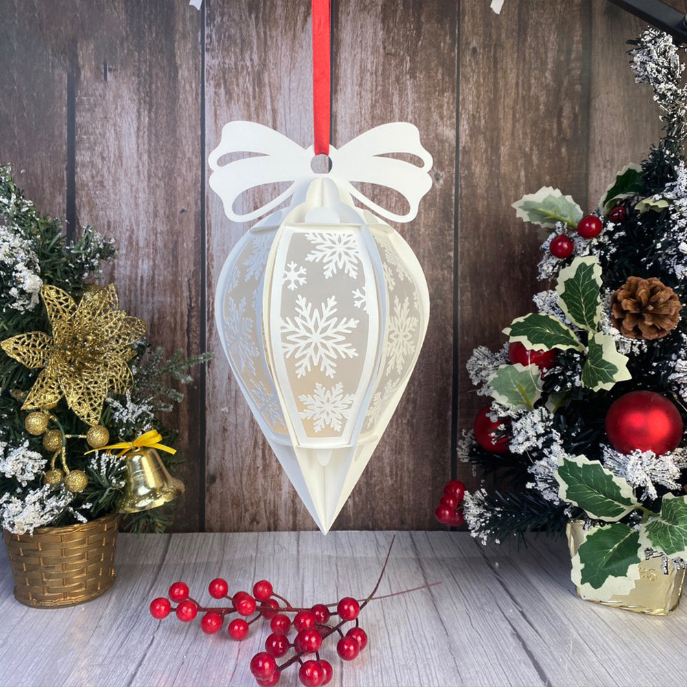 Snowflake – 3D Lantern SVG File for Cricut & Silhouette